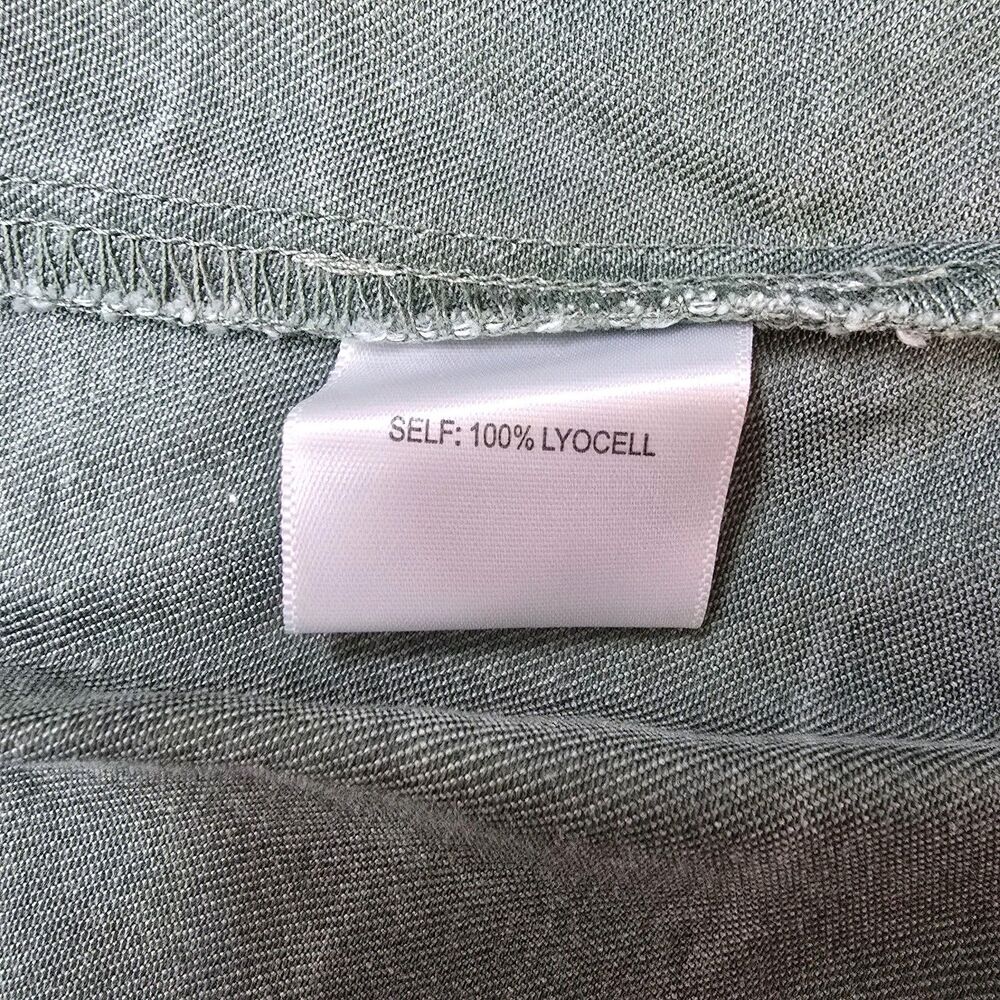 NWT Jane & Delancey Shirt Womens XL Green Denim Snap Close Shacket Outdoor - Picture 10 of 10